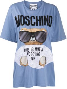 Moschino футболка с принтом Teddy Bear