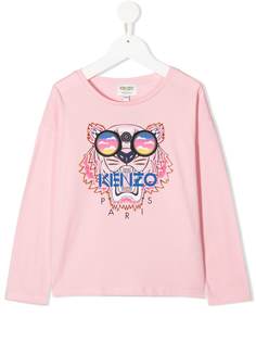 Kenzo Kids футболка с логотипом