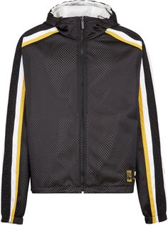 Fendi куртка K-Way с перфорацией