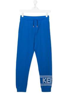 Kenzo Kids спортивные брюки с логотипом