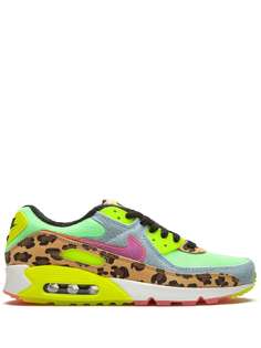 Nike кроссовки Air Max 90 LX Denim Leopard Print