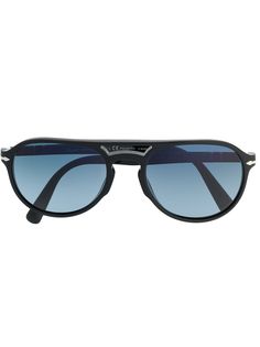 Persol солнцезащитные очки-авиаторы с двойным мостом
