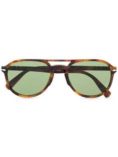 Persol солнцезащитные очки-авиаторы с двойным мостом