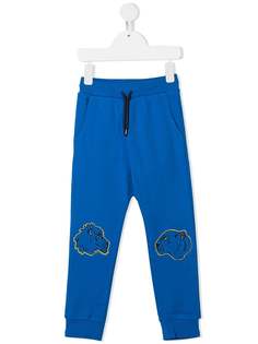 Kenzo Kids logo embroidered track trousers