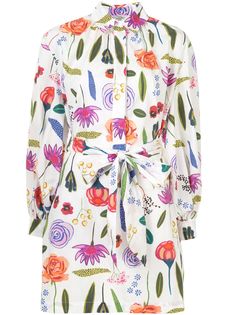 Baum Und Pferdgarten платье-рубашка со цветочным принтом