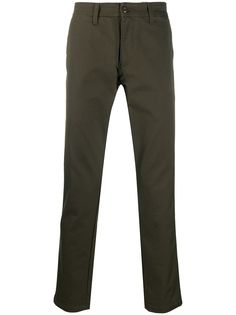 Carhartt WIP green straight leg chinos