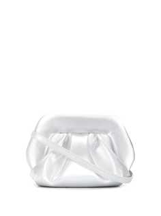 Themoirè мини-сумка со сборками и эффектом металлик