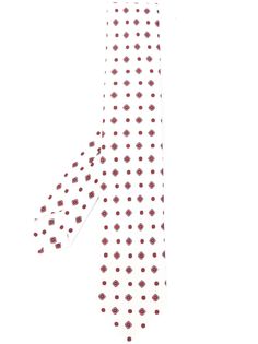 Barba patterned silk tie
