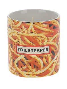 Seletti свеча Toiletpaper Spaghetti