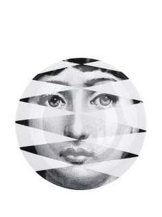 Fornasetti тарелка с принтом Lina Cavalieri