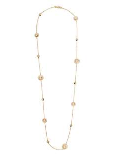 David Morris золотое колье Rose Cut Forever Sautoir с бриллиантами