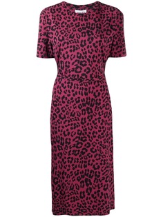 Kenzo платье-футболка с леопардовым принтом