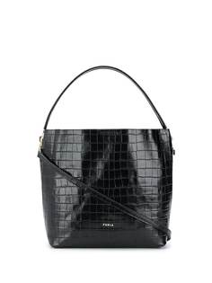 Furla сумка-тоут 1927 с тиснением под кожу крокодила