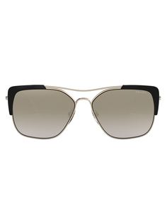 Prada Eyewear солнцезащитные очки в оправе кошачий глаз
