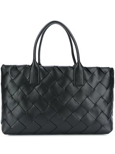 Bottega Veneta большая сумка-тоут с плетением Intrecciato