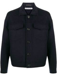 Acne Studios укороченная куртка на пуговицах