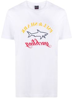Paul & Shark футболка с круглым вырезом и логотипом