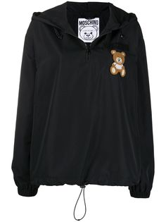 Moschino худи с нашивкой Teddy Bear и кулиской