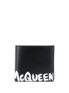 Alexander McQueen кошелек с принтом McQueen