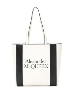 Alexander McQueen сумка-тоут с логотипом