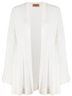 Missoni длинный кардиган со складками