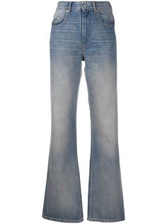 Isabel Marant Étoile расклешенные джинсы Belvira с завышенной талией