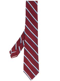 Kiton галстук в полоску