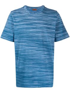 Missoni трикотажная футболка в полоску