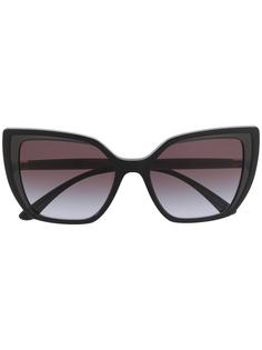 Dolce & Gabbana Eyewear солнцезащитные очки в квадратной оправе