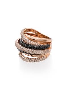 SHAY золотое кольцо Orbit с бриллиантами