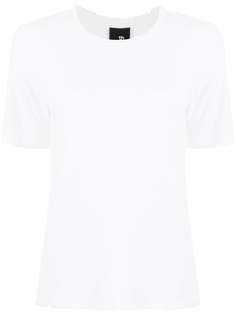 Thom Krom футболка с эффектом потертости и короткими рукавами