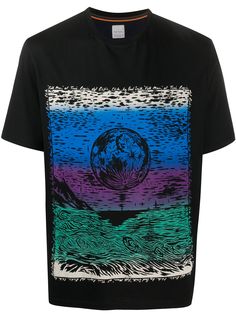 Paul Smith футболка с графичным принтом
