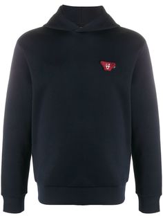 Emporio Armani худи с нашивкой-логотипом