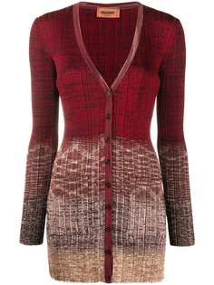 Missoni длинный кардиган с V-образным вырезом