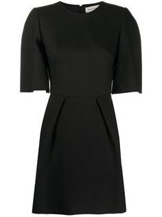 Alexander McQueen короткое платье узкого кроя