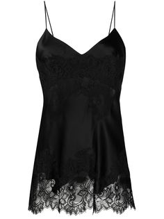 Ermanno Scervino топ на бретелях с цветочным кружевом