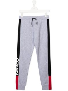 Kenzo Kids спортивные брюки с логотипом