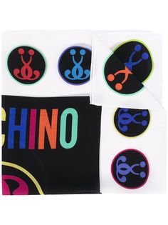 Moschino платок с принтом