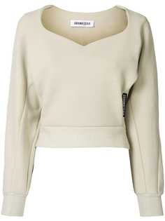 Ground Zero джемпер с графичным принтом и вырезами