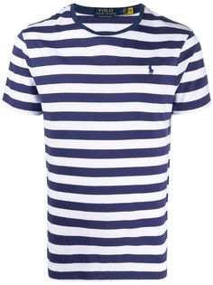 Polo Ralph Lauren полосатая футболка с вышитым логотипом