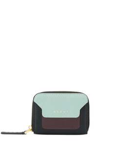 Marni кошелек на молнии с логотипом