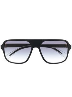 Dolce & Gabbana Eyewear солнцезащитные очки в массивной оправе