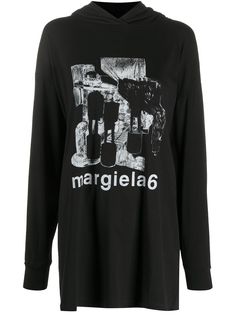 MM6 Maison Margiela худи с принтом