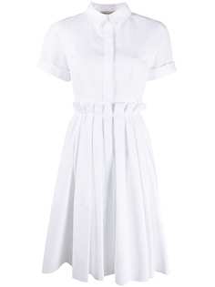 Alexander McQueen платье-рубашка с короткими рукавами