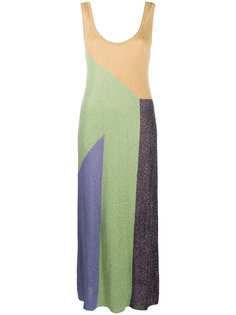 M Missoni платье макси в стиле колор-блок