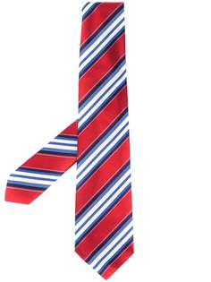 Kiton галстук в полоску