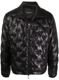 Emporio Armani пуховик на молнии