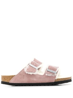 Birkenstock сандалии с подкладкой из овчины