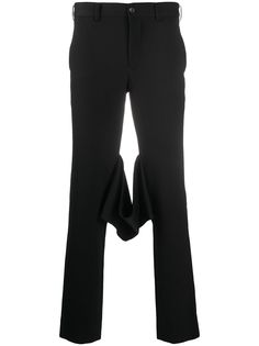 Comme Des Garçons Homme Plus узкие брюки тонкой вязки