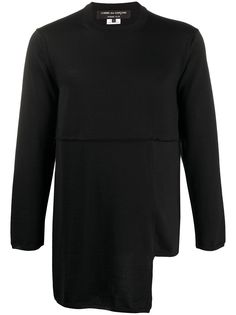 Comme Des Garçons Homme Plus джемпер асимметричного кроя